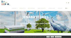 Desktop Screenshot of jenabatteries.com